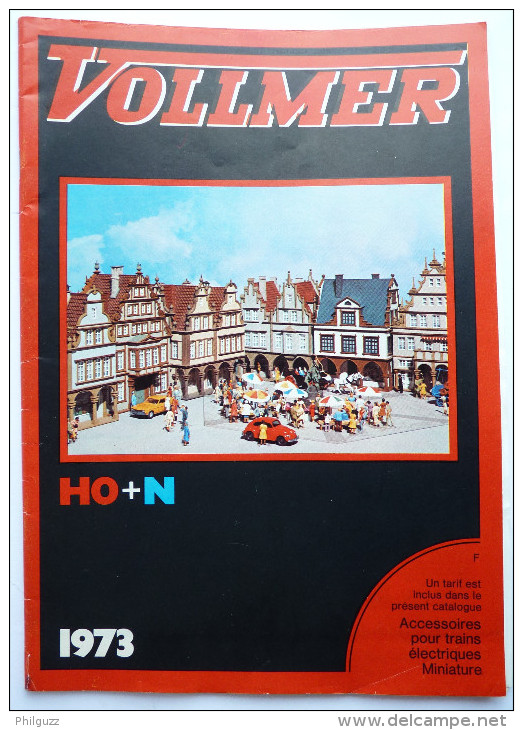 CATALOGUE VOLMER  Avec Tarif 1973 TRAINS LOCO Et ACCESSOIRES Train - France