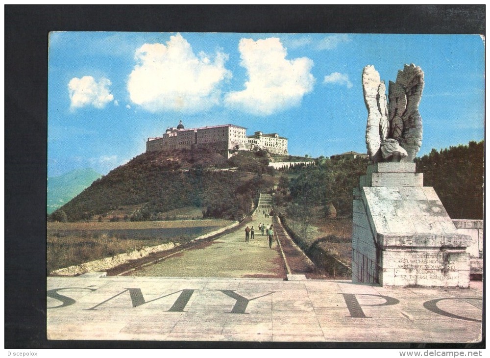 J1762 Montecassino ( Frosinone ) - Abbazia - ABBAYE - Fotototipia Beretta - Annullo Baia Domizia 1972 - Altri & Non Classificati