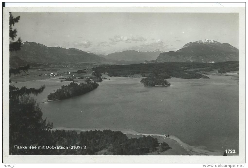 AK 0118  Faakersee Mit Dobratsch - Verlag Schilcher Um 1929 - Faakersee-Orte