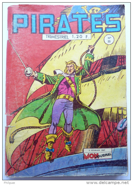 RARE PIRATES N° 025 MON JOURNAL - Pirates