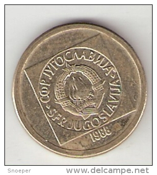 *Yogoslavia 10 Dinara  1988  KM 131 - Yougoslavie