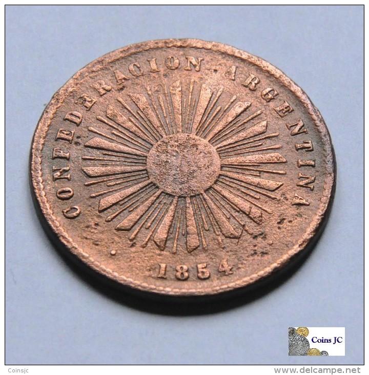Argentina - 2 Centavos - Confederacion - 1854 - Argentina