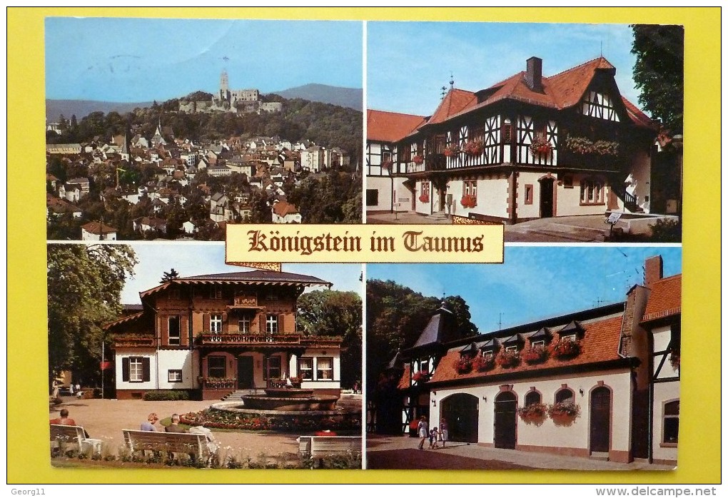 Königstein - Taunus - 1984 - Heilklimatischer Kurort - Hessen - Koenigstein