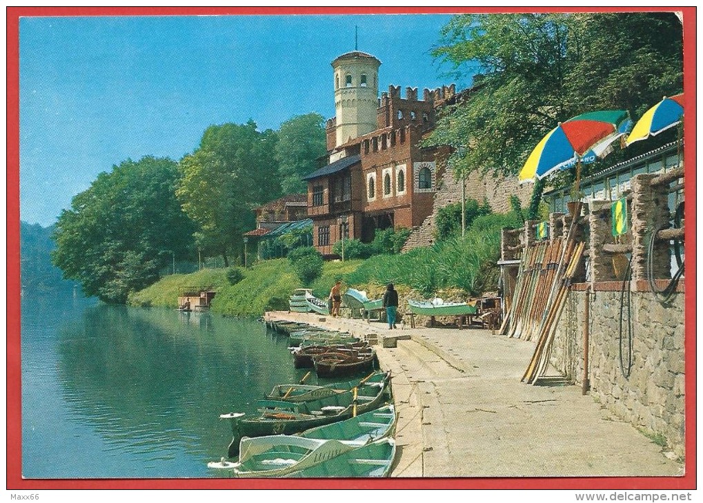 CARTOLINA NV ITALIA - TORINO - Castello Medioevale E Fiume Po - 10 X 15 - Fiume Po