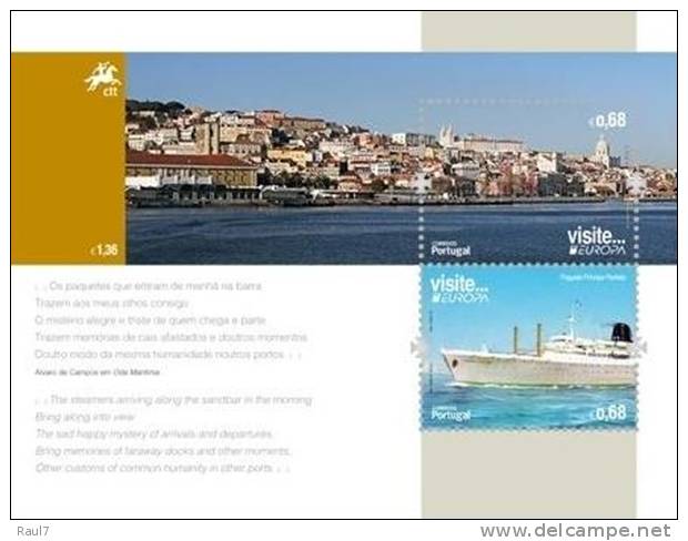 Portugal - 2012 - Bateaux, Europa 2012 - BF Neufs // Mnh - Ungebraucht