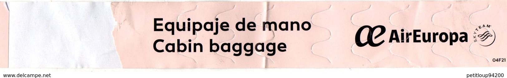 10 ETIQUETTES A BAGAGES *Nouvelles Frontieres*Corsair*Air Austral*Bangkok Airways *KLM *Star Alliance *Air Europa*United - Étiquettes à Bagages