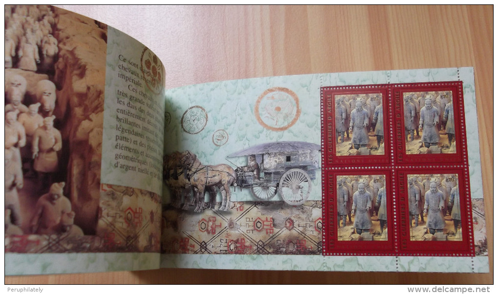 TERRACOTTA WARRIORS BOOKLET - Postzegelboekjes
