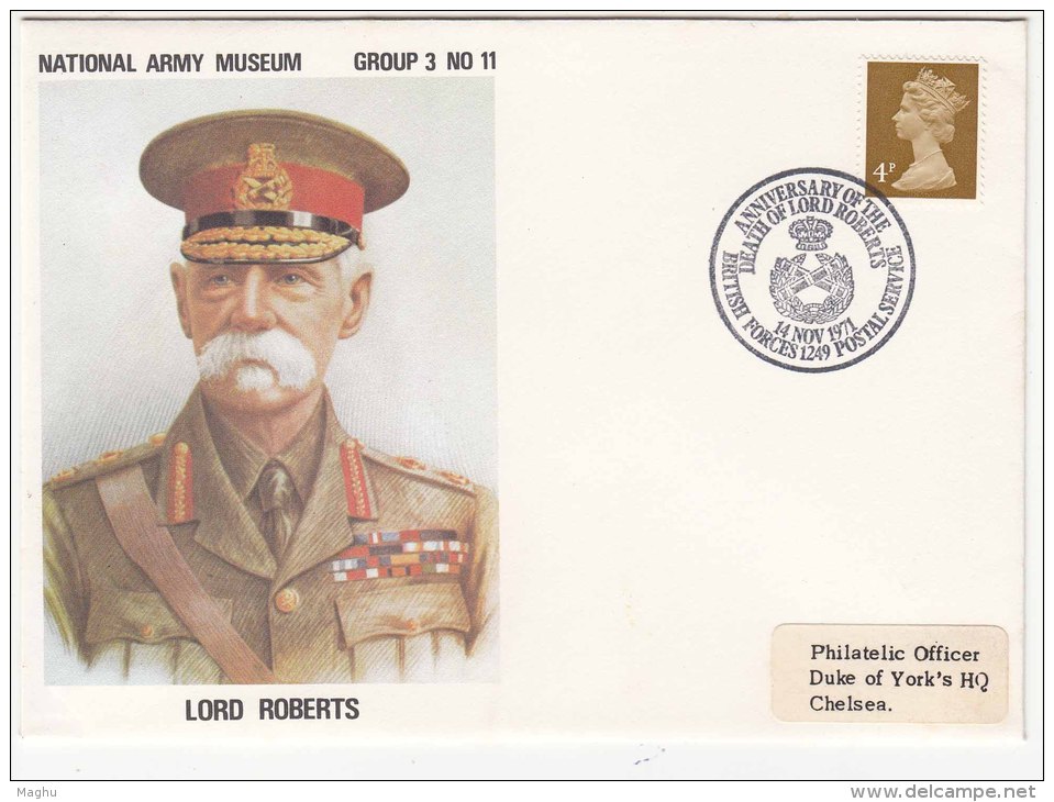 National Army Museum 1971, British Forces Postal Services, Lord Roberts, Role In 1857 India Mutiny, Second Boer War - Sonstige & Ohne Zuordnung