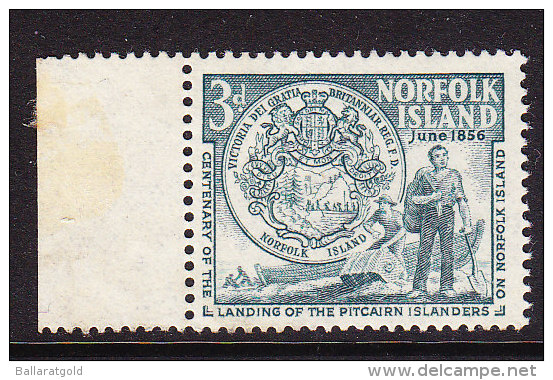 Norfolk Island 1956 Centenary Landing Set - Mint  Hinged - Norfolk Island