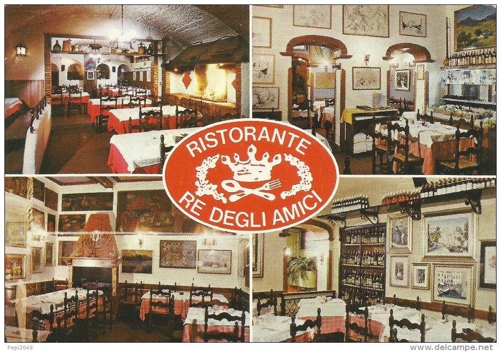 PP11 - POSTAL - RISTORANTE RE DEGLI AMICI - ROMA - Bars, Hotels & Restaurants