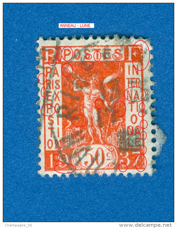 VARIÉTÉS 1936 N° 325  EXPOSITION ARTS & TECHNIQUES OBLITÉRÉ TB - Briefmarkenmessen