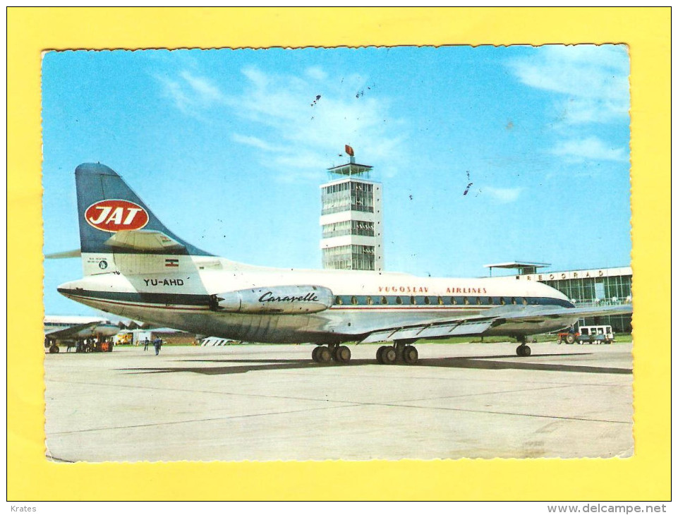 Postcard - Beograd, Airport, Aerodromes      (V 24685) - Aerodrome