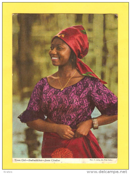 Postcard - South Africa, National Costume       (V 24718) - South Africa