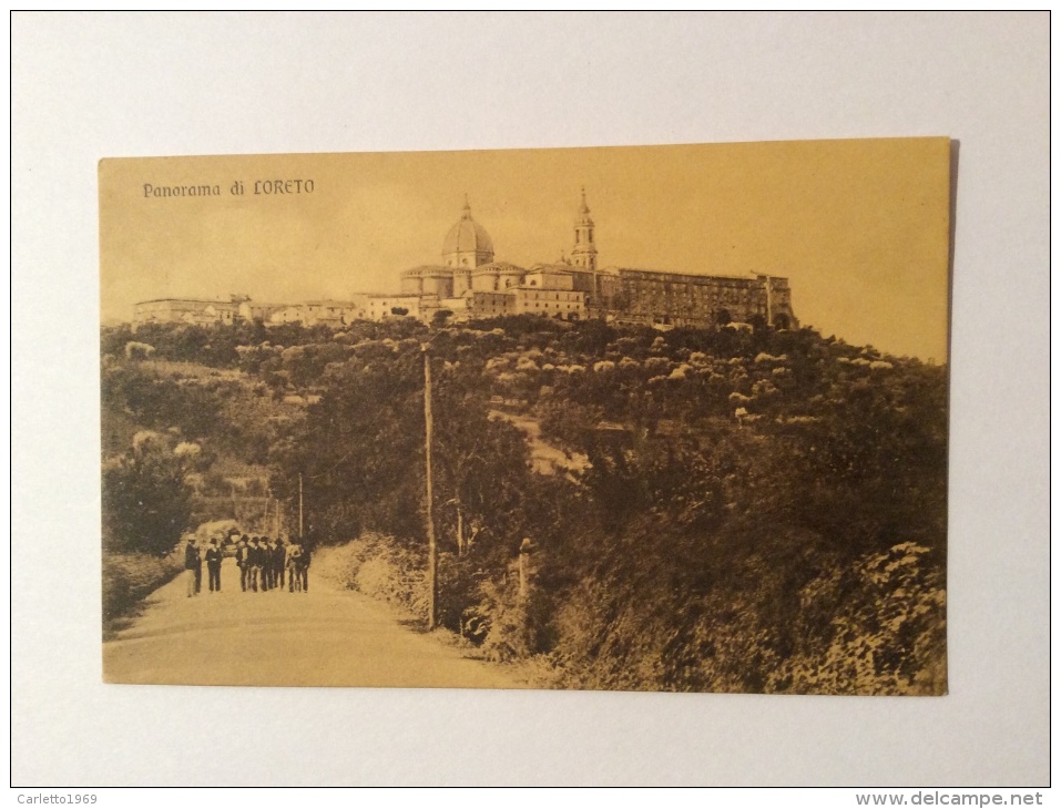 Loreto Panorama Non Viaggiata Anni'20/30 F.piccolo Ottimo Stato - Ancona