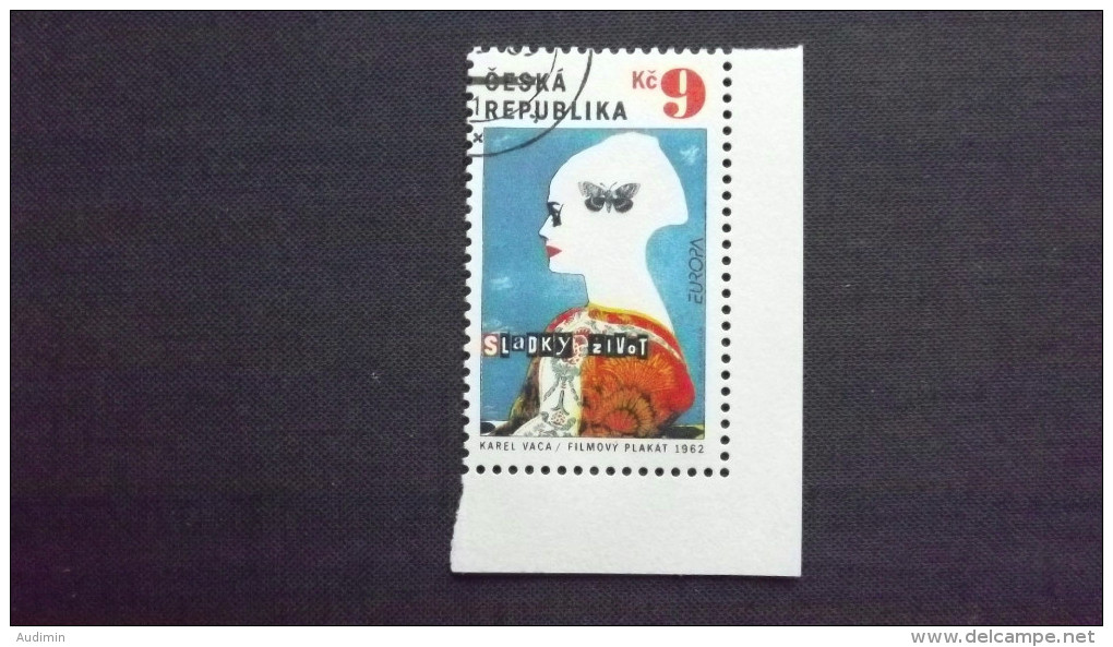 Tschechische Republik 354 Oo/ESST, EUROPA/CEPT 2003, Plakatkunst - Used Stamps