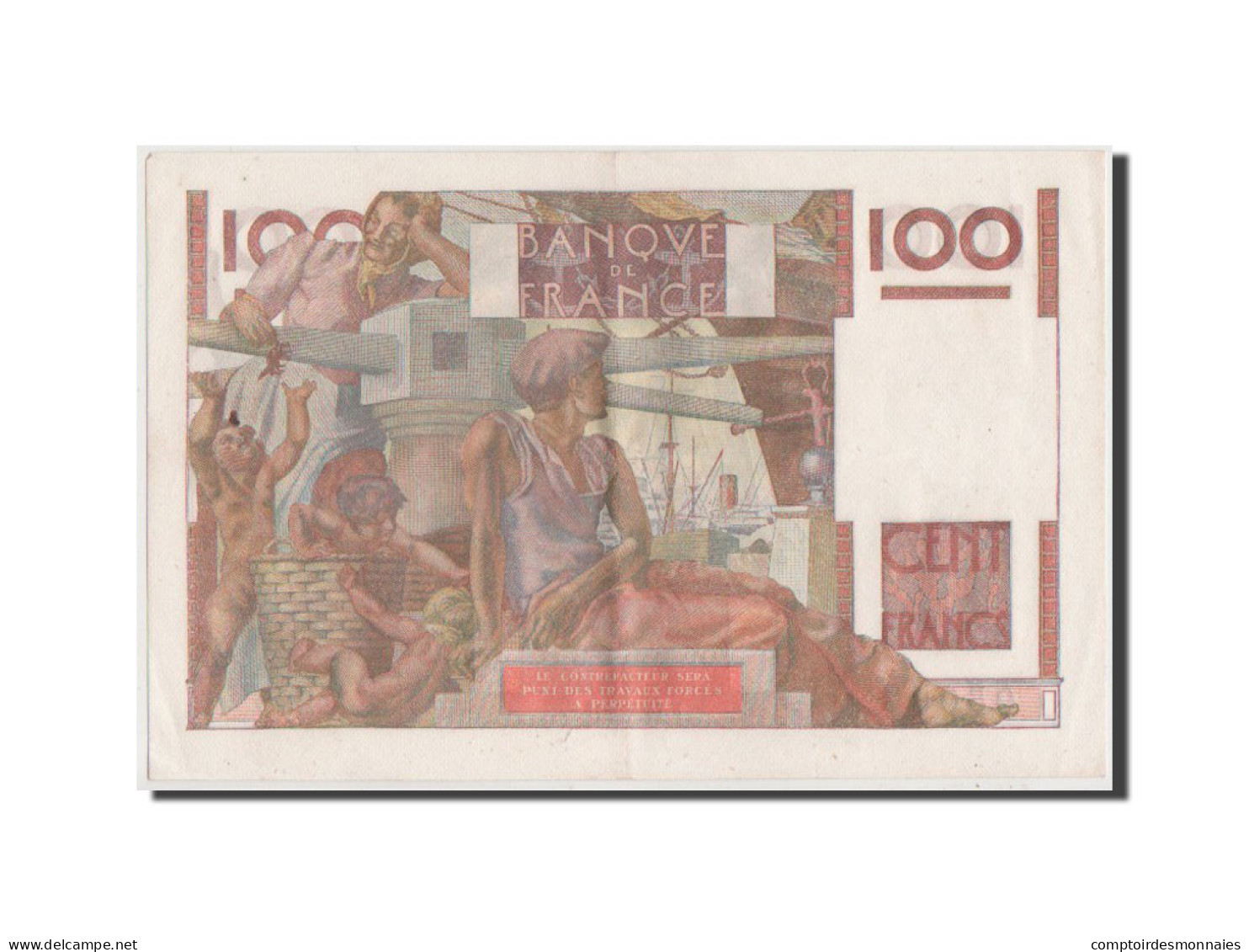 Billet, France, 100 Francs, 100 F 1945-1954 ''Jeune Paysan'', 1948, SUP - 100 F 1945-1954 ''Jeune Paysan''