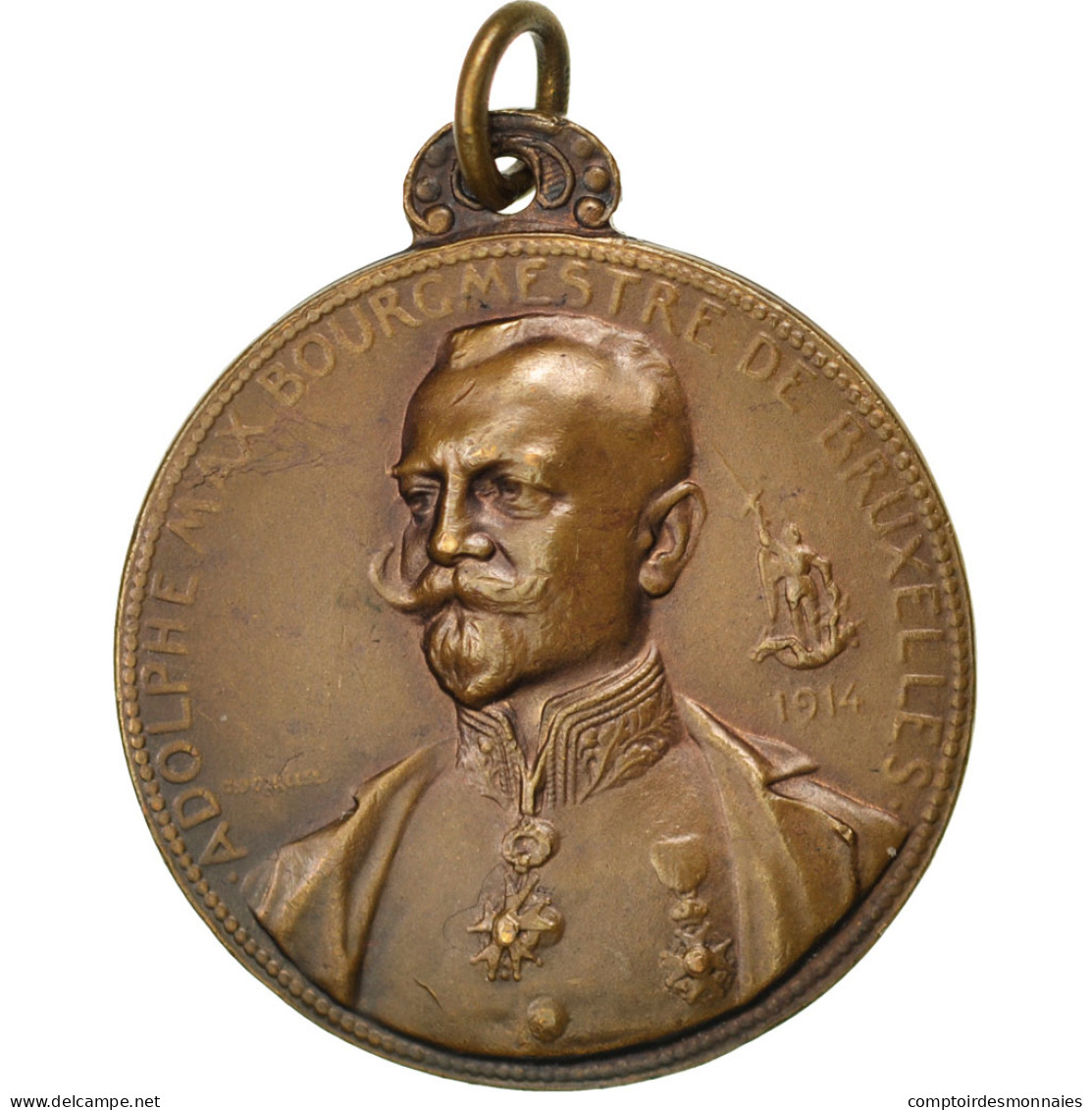 Belgique, Medal, Politics, Society, War, TTB+, Bronze - Autres & Non Classés