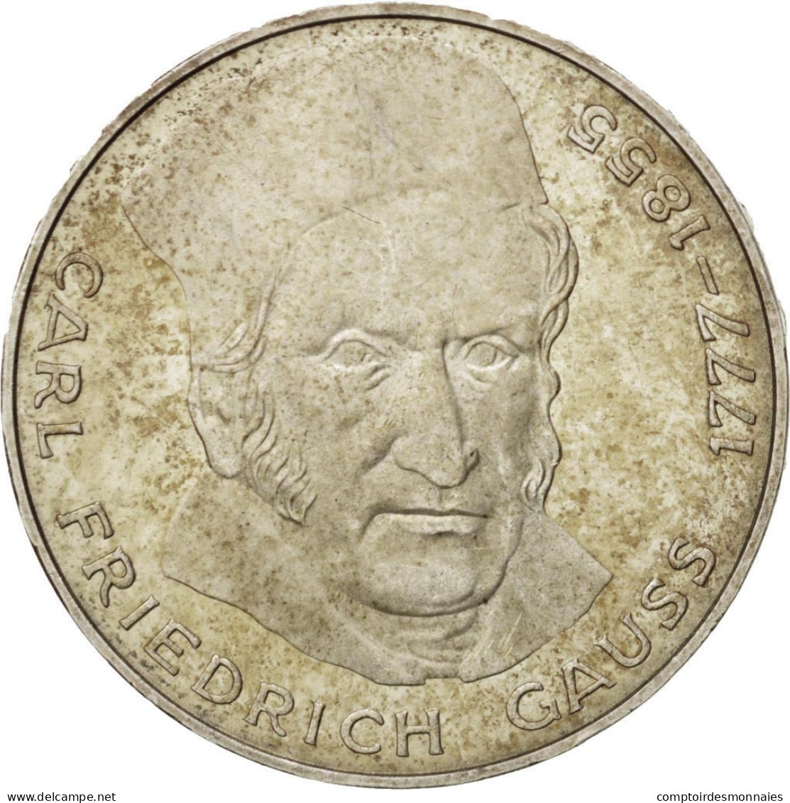 Monnaie, République Fédérale Allemande, 5 Mark, 1972, Hambourg, SPL, Argent - 5 Marcos