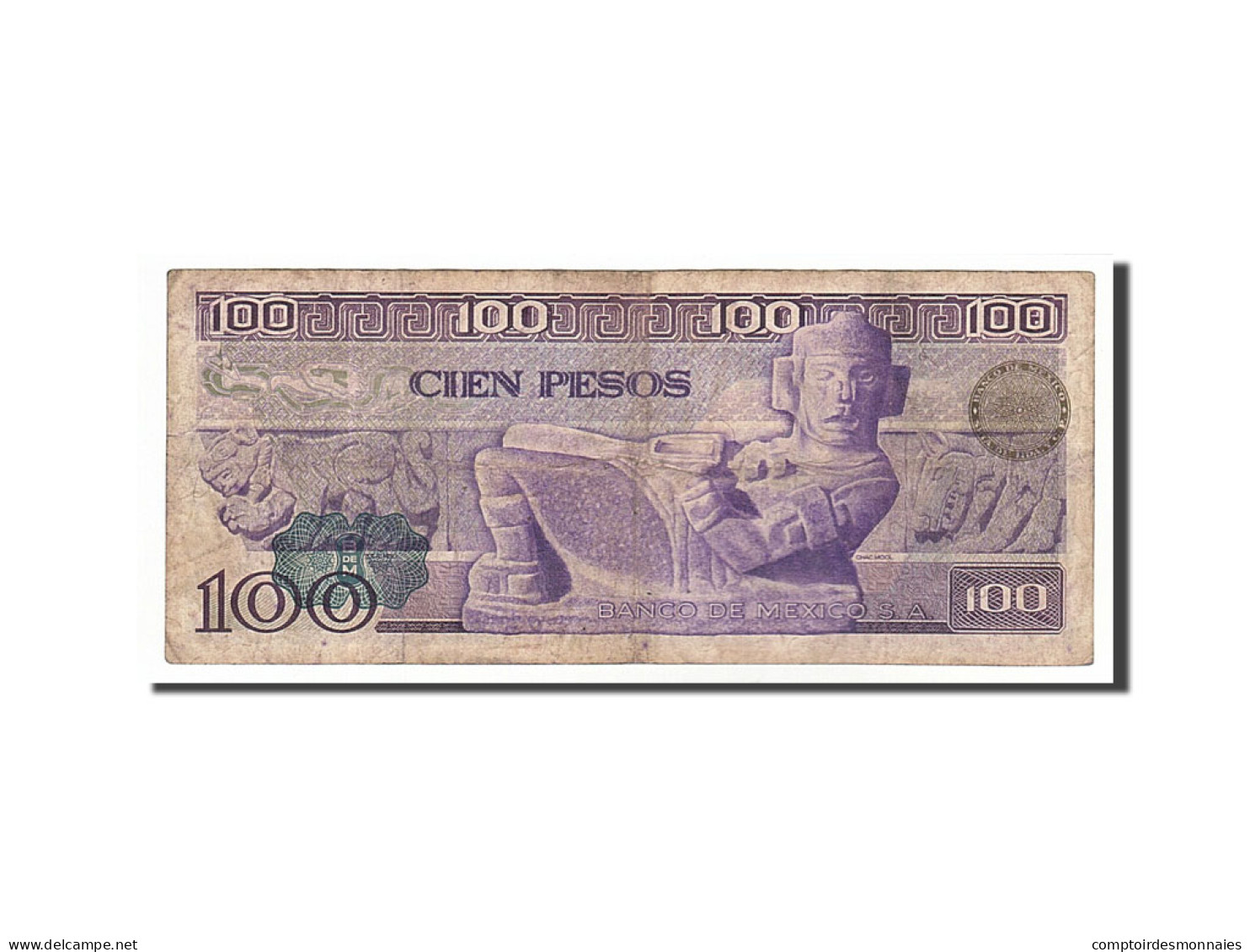 Billet, Mexique, 100 Pesos, 1974, 1974-05-30, TB+ - Mexique