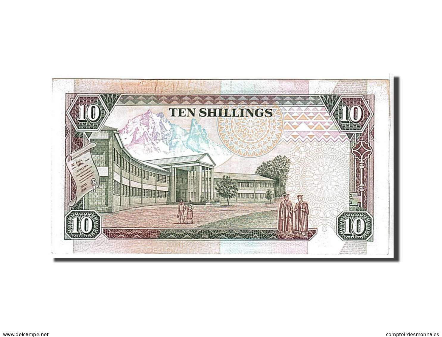 Billet, Kenya, 10 Shillings, 1993, KM:24e, NEUF - Kenia