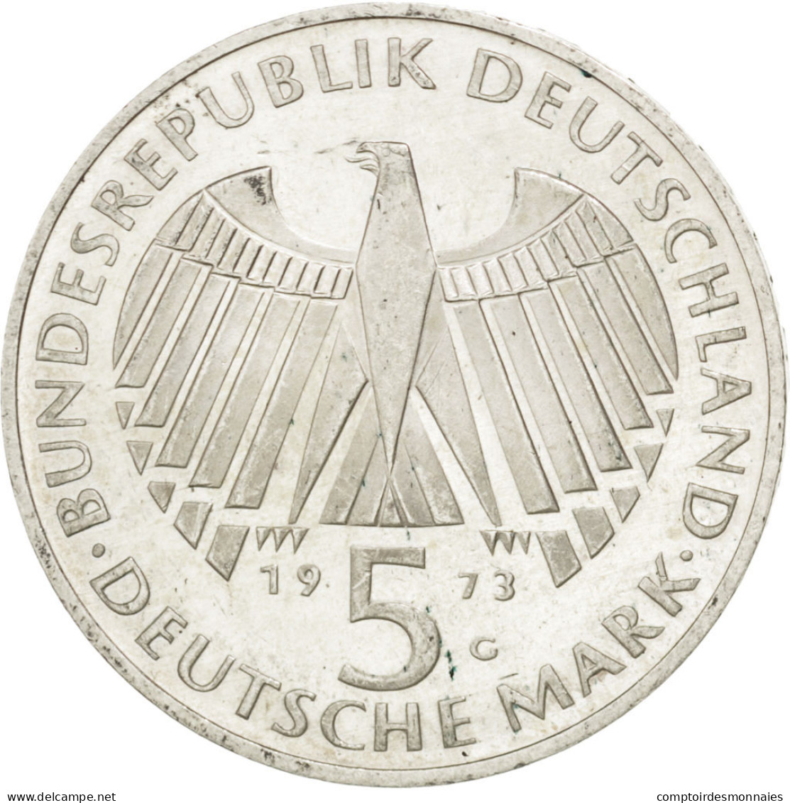 Monnaie, République Fédérale Allemande, 5 Mark, 1973, Karlsruhe, Germany - 5 Marcos