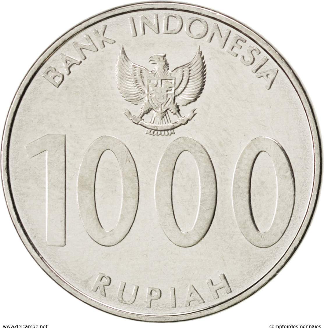 Monnaie, Indonésie, 1000 Rupiah, 2010, SPL, Nickel Plated Steel, KM:70 - Indonesia