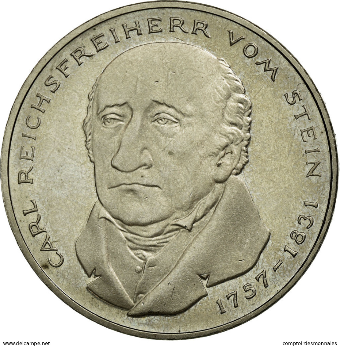 Monnaie, République Fédérale Allemande, 5 Mark, 1981, Karlsruhe, Germany - 5 Marcos