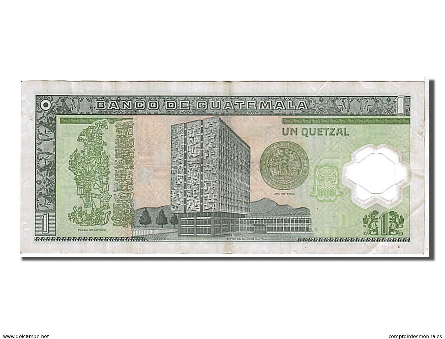 Billet, Guatemala, 1 Quetzal, 2008, KM:115, TTB - Guatemala