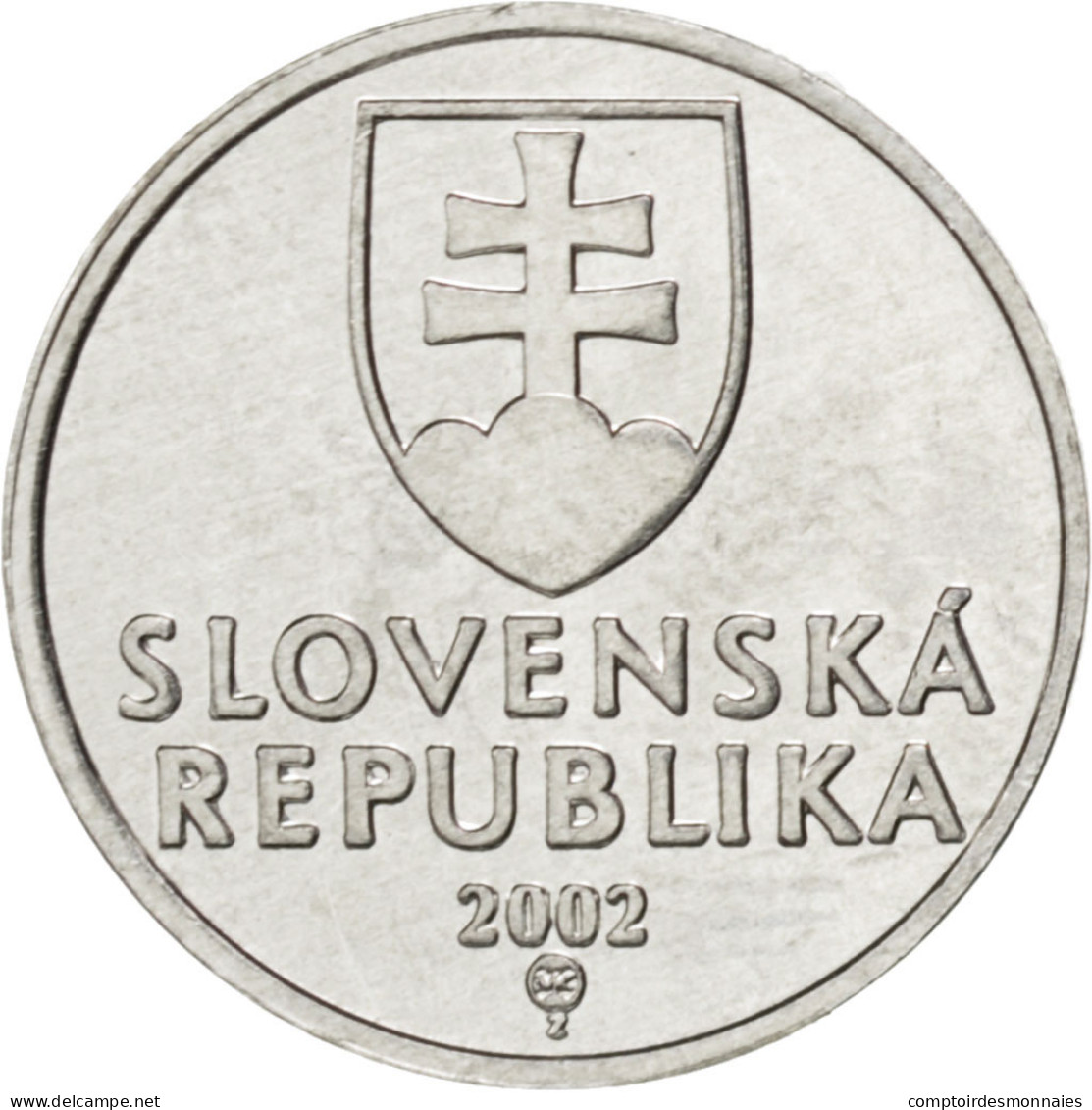 Monnaie, Slovaquie, 10 Halierov, 2002, SPL, Aluminium, KM:17 - Eslovaquia