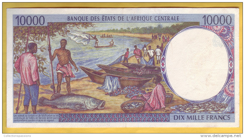 CAMEROUN - Billet De 10000 Francs. 1994.  Pick: 205E.a  SUP - Cameroun