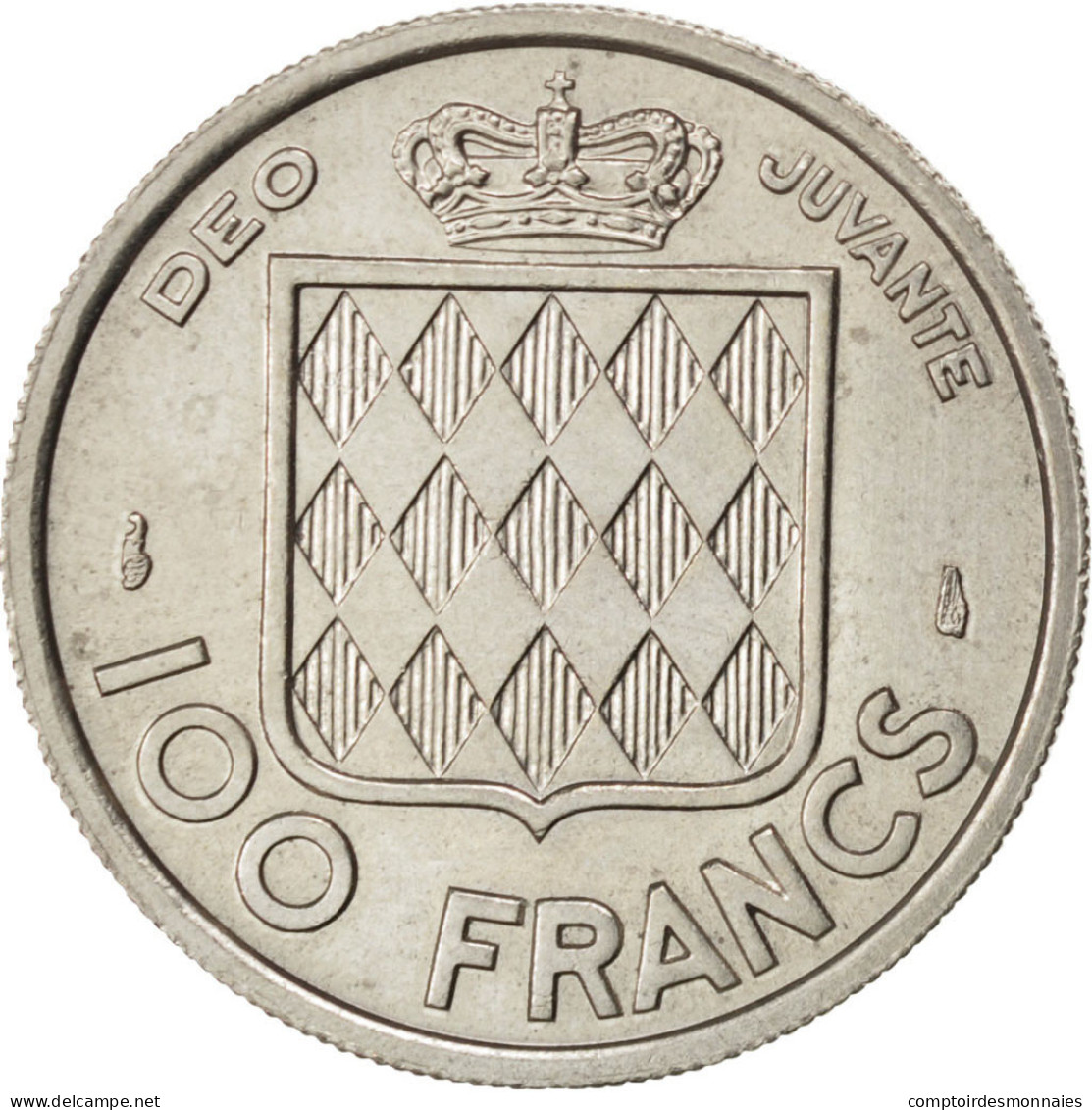 Monnaie, Monaco, Rainier III, 100 Francs, Cent, 1956, TTB+, Copper-nickel - 1949-1956 Franchi Antichi