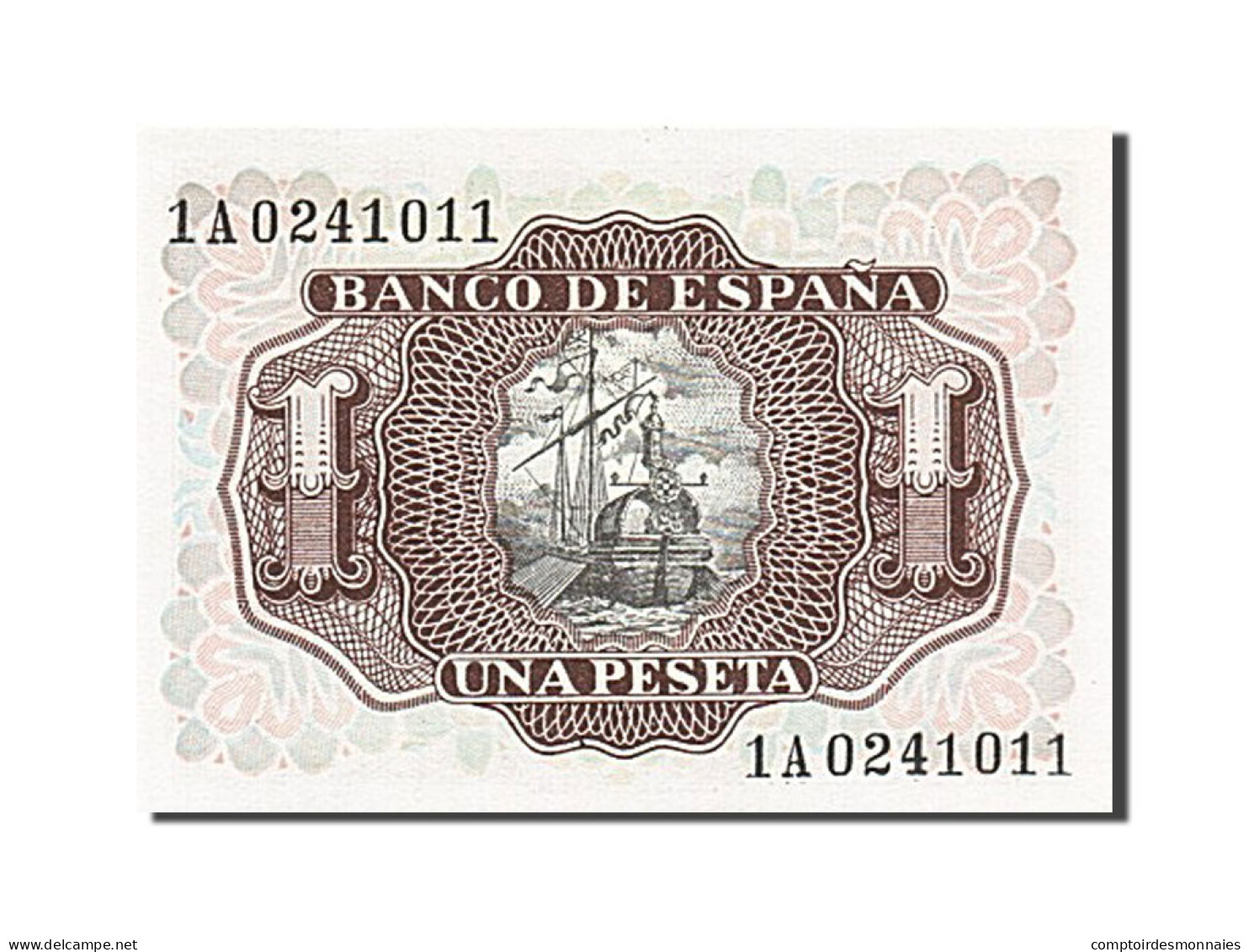 Billet, Espagne, 1 Peseta, 1953, 1953-07-22, SPL - 1-2 Pesetas
