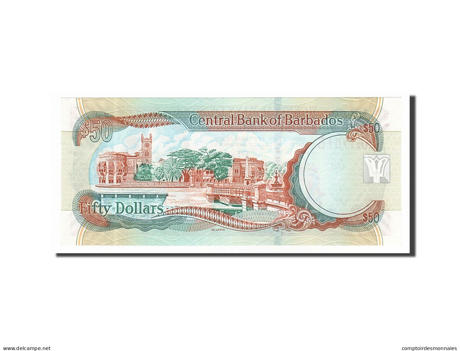 Billet, Barbados, 50 Dollars, 2007, 2007-05-01, NEUF - Barbades