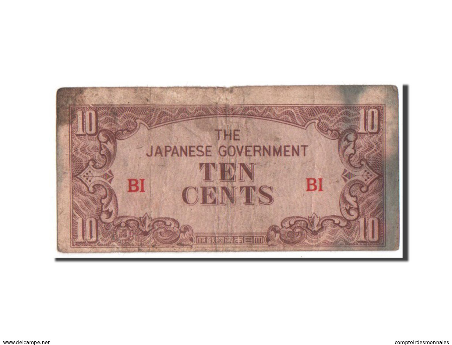 Billet, MALAYA, 10 Cents, TB - Malasia