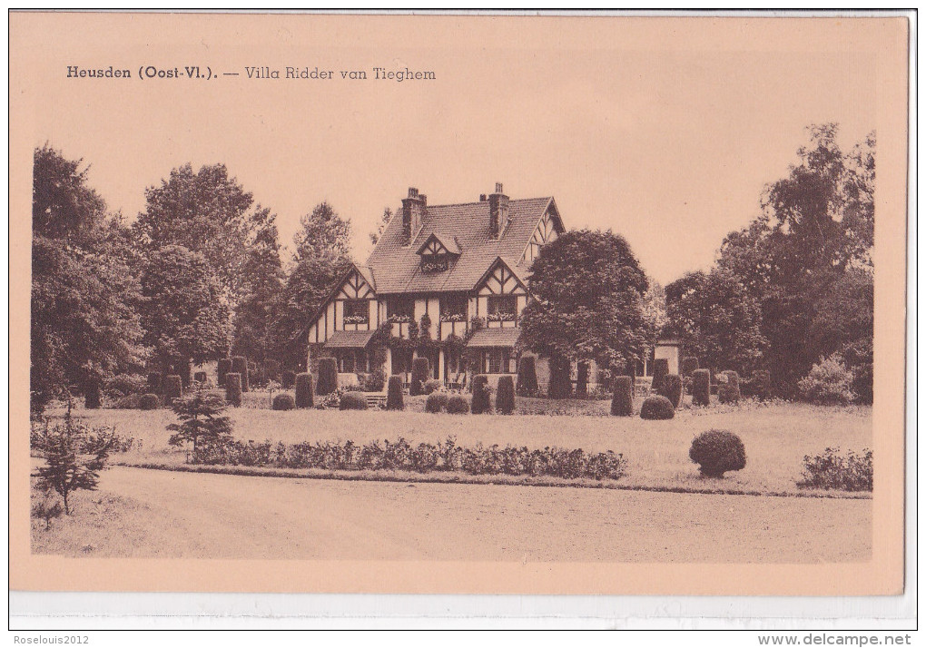 HEUSDEN : Villa Ridder Van Tieghem - Destelbergen