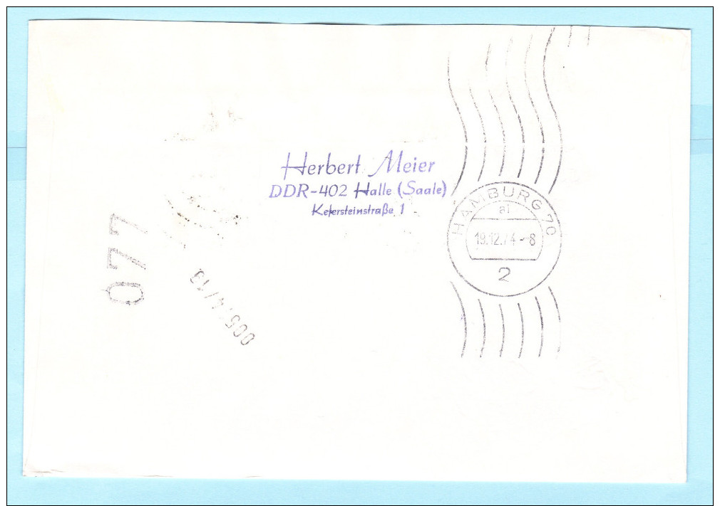 DDR GDR RDA FDC Brief Cover Lettre EXPRESS 2006 (Rand) 2011 Minerale  (2 Scan) (31854) - Sonstige & Ohne Zuordnung
