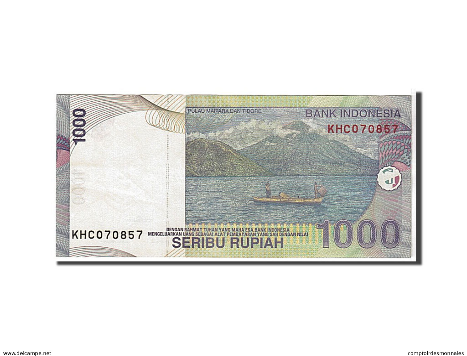 Billet, Indonésie, 1000 Rupiah, 2009, KM:141j, SUP - Indonésie