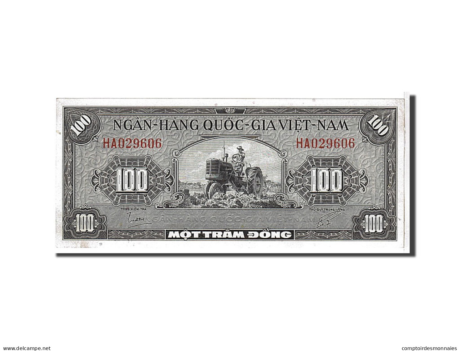 Billet, South Viet Nam, 100 Dông, 1955, KM:8a, NEUF - Vietnam