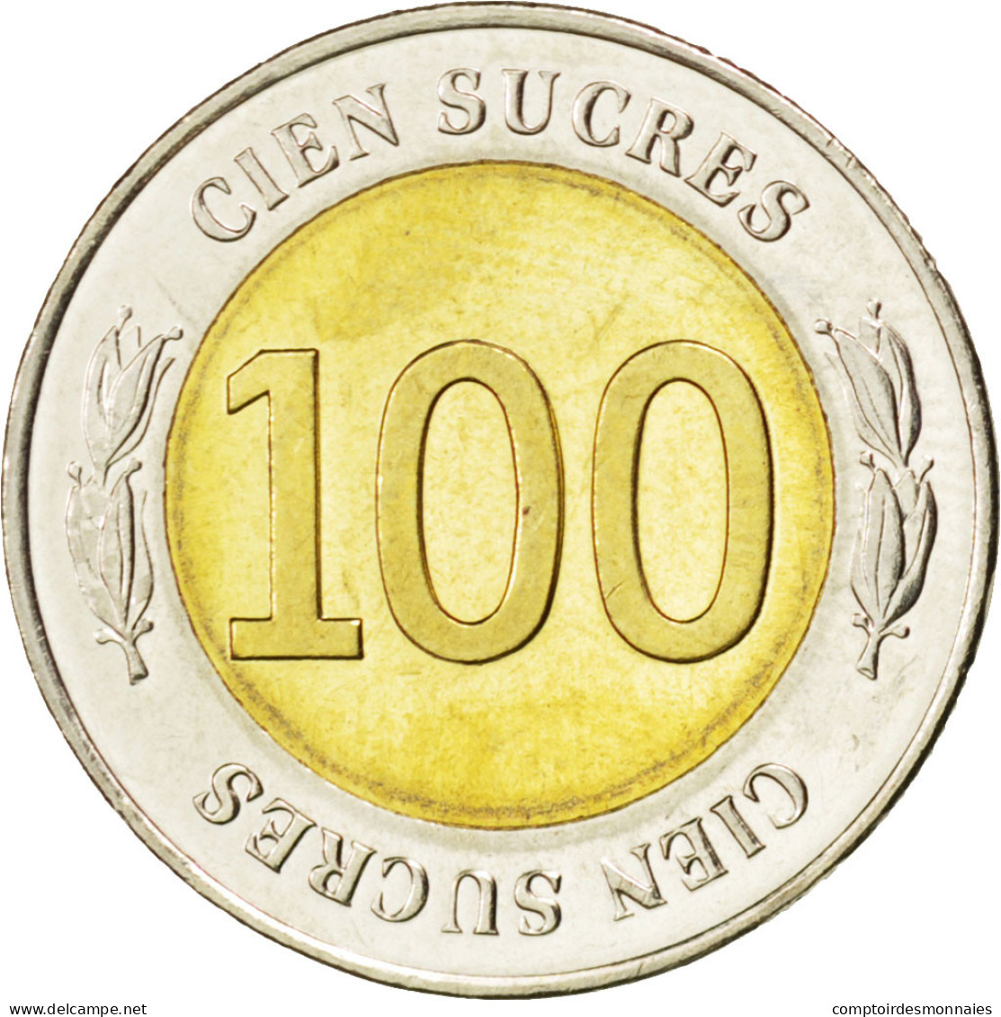 Monnaie, Équateur, 100 Sucres, 1997, SPL, Bi-Metallic, KM:101 - Equateur