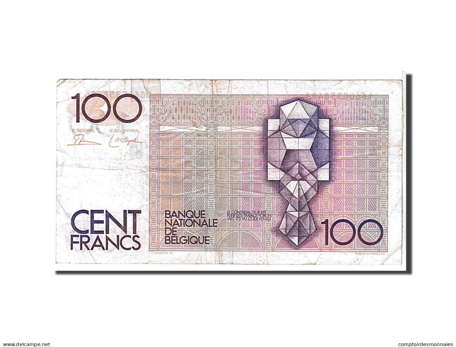 Billet, Belgique, 100 Francs, 1978, KM:140a, TB - 100 Francos