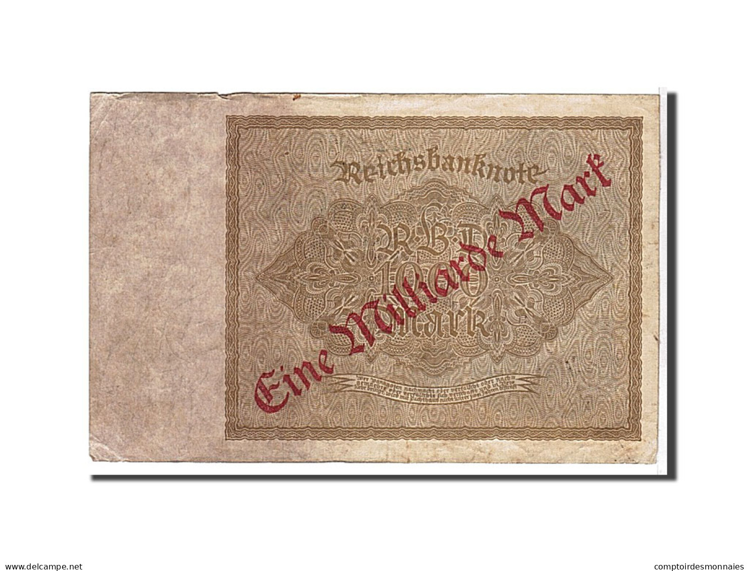 Billet, Allemagne, 1 Milliarde Mark On 1000 Mark, 1922, TB+ - 1000 Mark