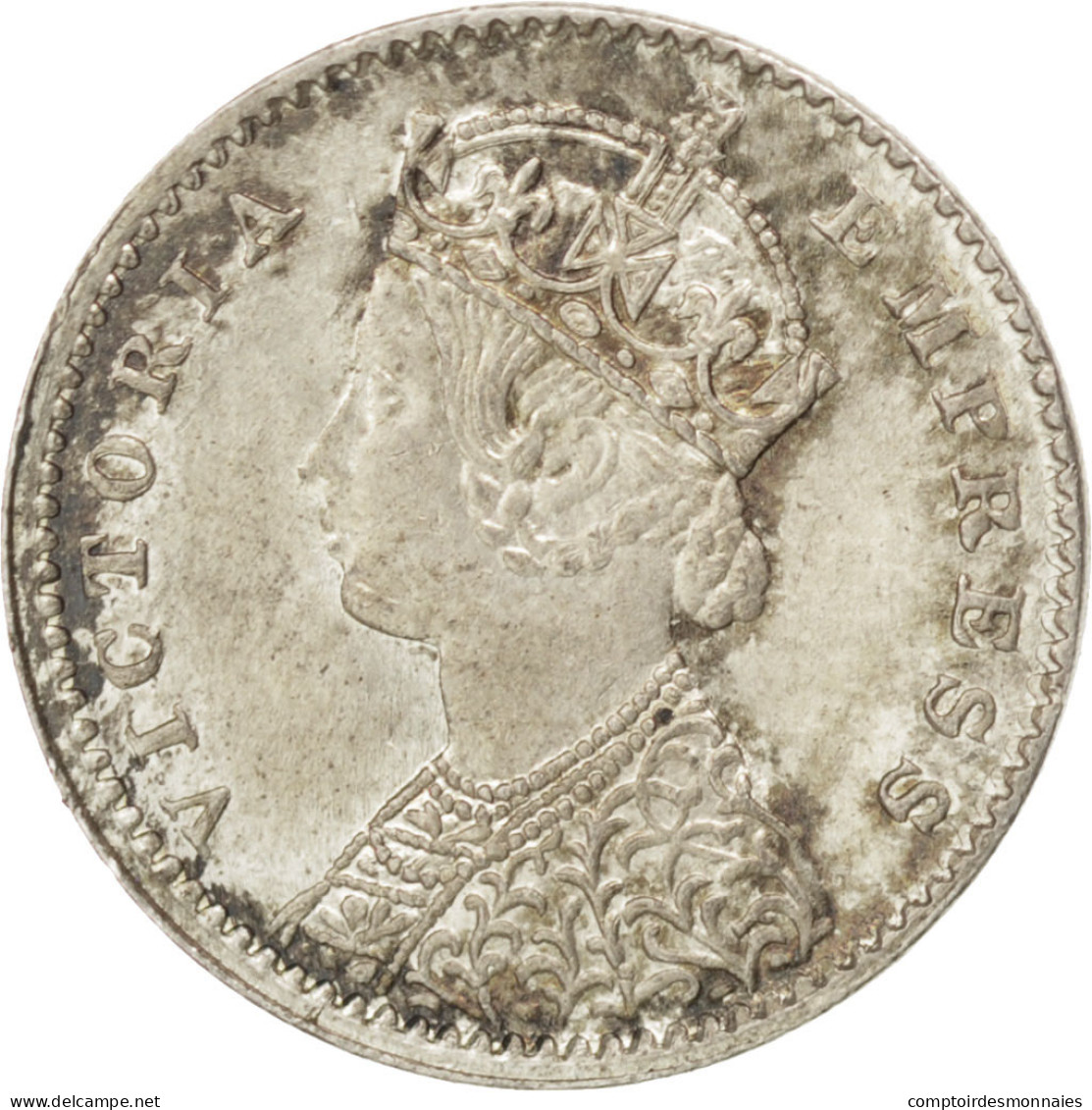 Monnaie, INDIA-BRITISH, Victoria, 2 Annas, 1901, SUP, Argent, KM:488 - Inde