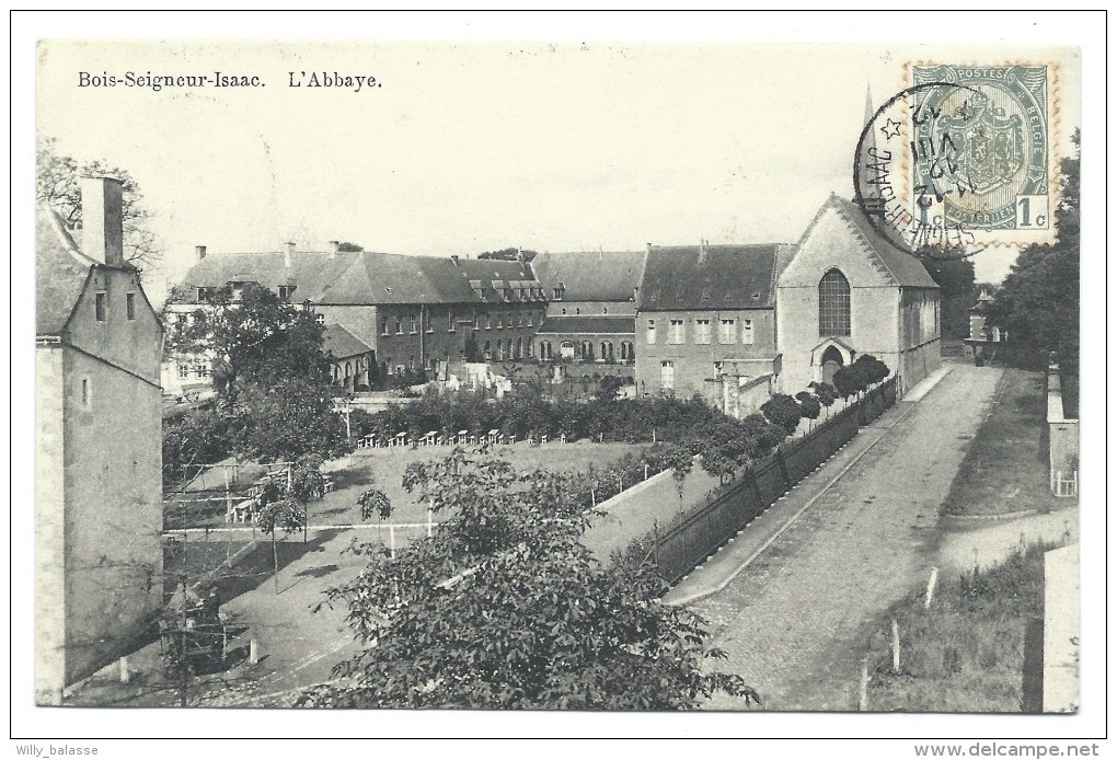 CPA - BOIS SEIGNEUR ISAAC - L'Abbaye - Cachet Relais 1912  // - Braine-l'Alleud