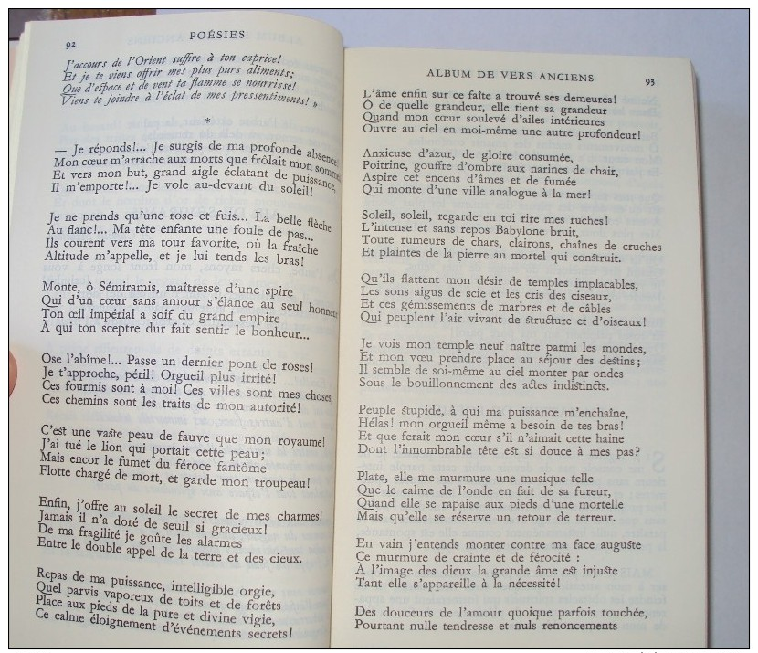 Paul VALERY Oeuvres Coll. De La Pléiade, 1957 - La Pléiade