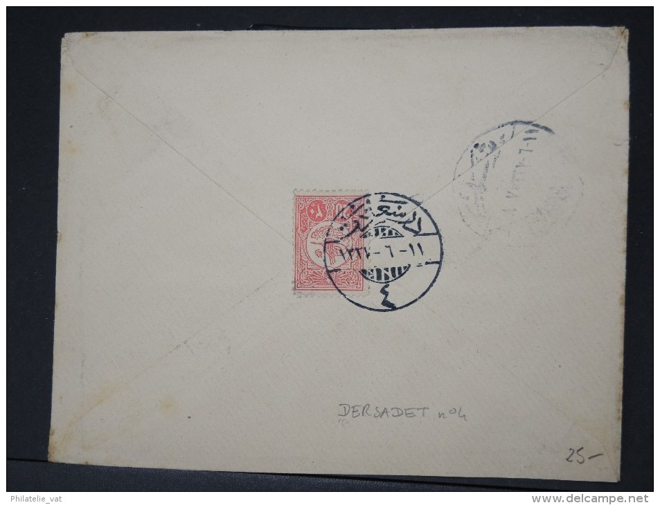 TURQUIE-Détaillons Belle Collection De Lettres (Bureaux Intérieurs Début 1900) - Rare Dans Cette Qualité   LOT P4036 - Lettres & Documents