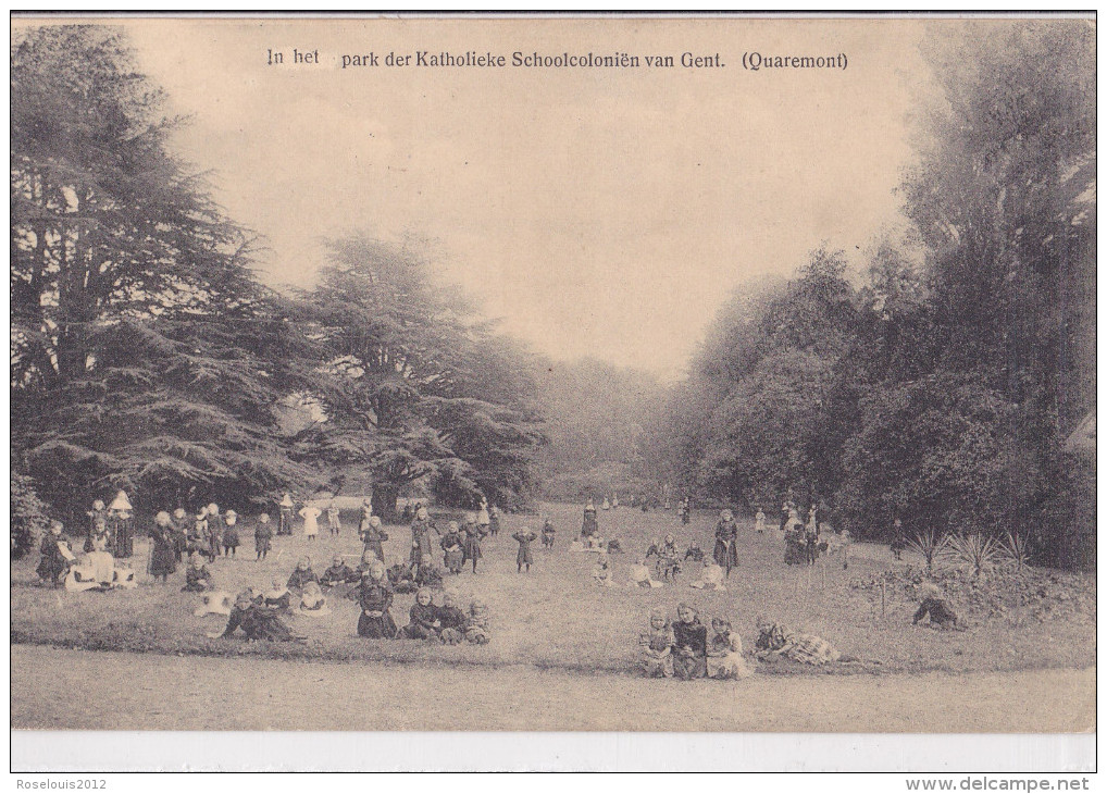 QUAREMONT / KWAREMONT : In Het Park Der Katholieke Schoolcoloniën Van Gent - Kluisbergen