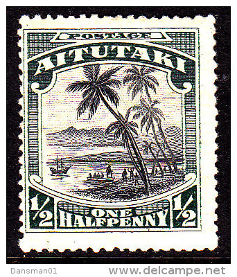 Aitutaki 1920 SG 24 Mint Hinged - Aitutaki