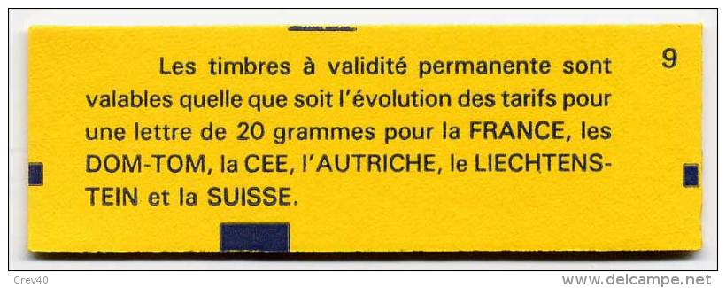 Carnet Neuf ** N° 1504(Yvert) France - Marianne De Briat - Moderni : 1959-…