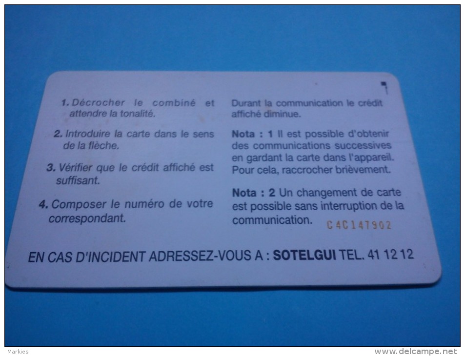 Phonecard Guinée Used 2 Scans See Quality Scan  Used - Guinea