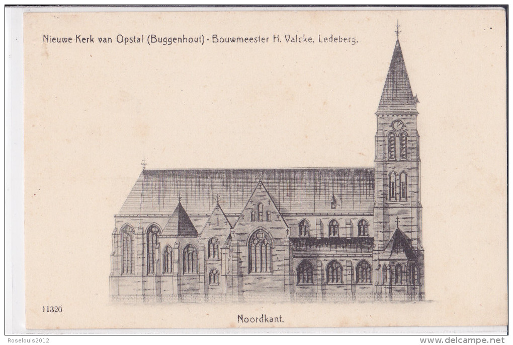 OPSTAL / BUGGENHOUT : Nieuwe Kerk - Noordkant - Buggenhout